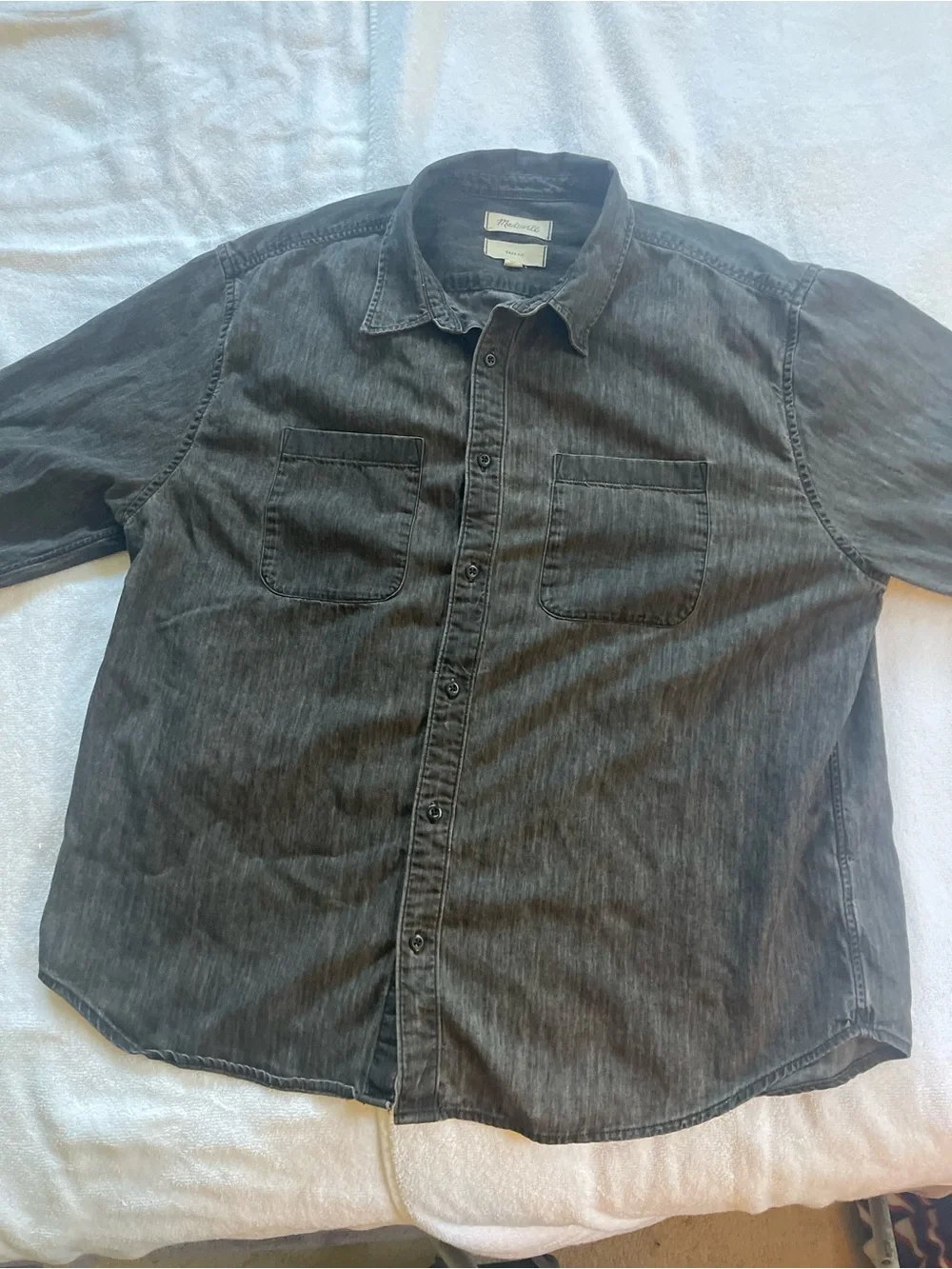 J. Crew & Madewell Shirt Bundle Chambray & Slub Cotton Excellent Large